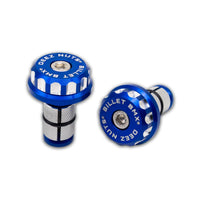 BILLET BMX DEEZ NUTS 12 POINT HANDLEBAR ENDS - Zoozbikes