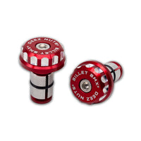 BILLET BMX DEEZ NUTS 12 POINT HANDLEBAR ENDS - Zoozbikes
