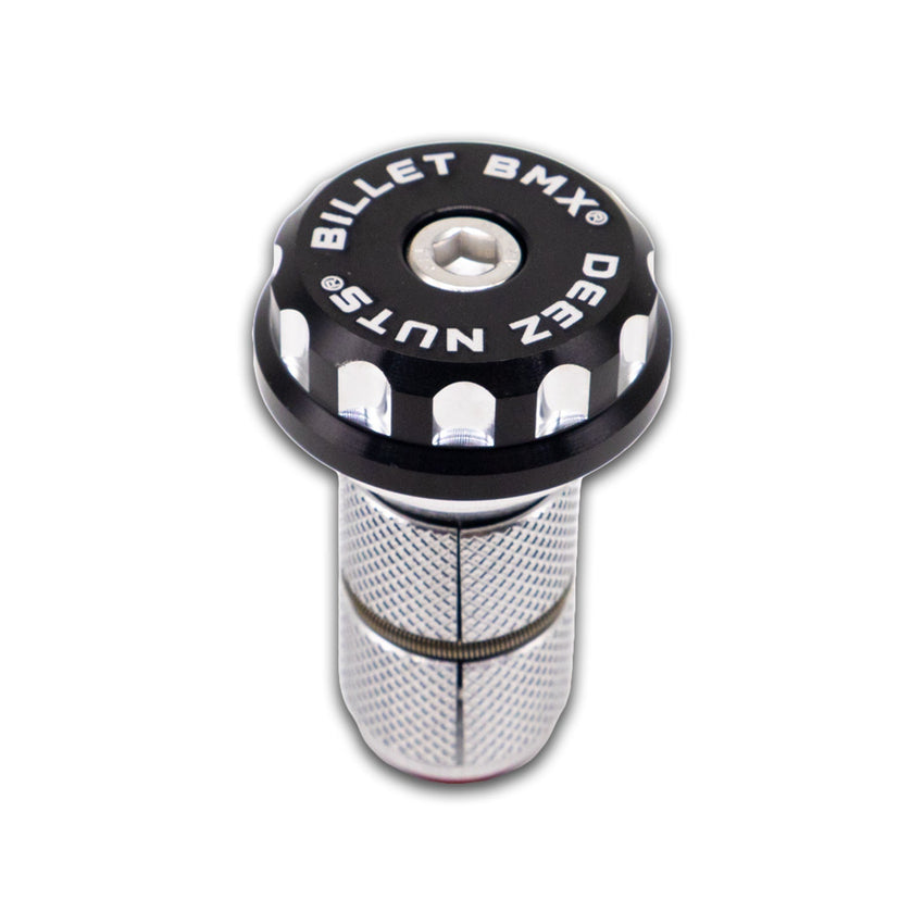 BILLET BMX DEEZ NUTS 12 POINT STEM CAP - Zoozbikes