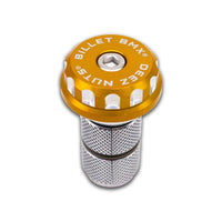 BILLET BMX DEEZ NUTS 12 POINT STEM CAP - Zoozbikes