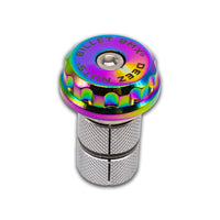 BILLET BMX DEEZ NUTS 12 POINT STEM CAP - Zoozbikes