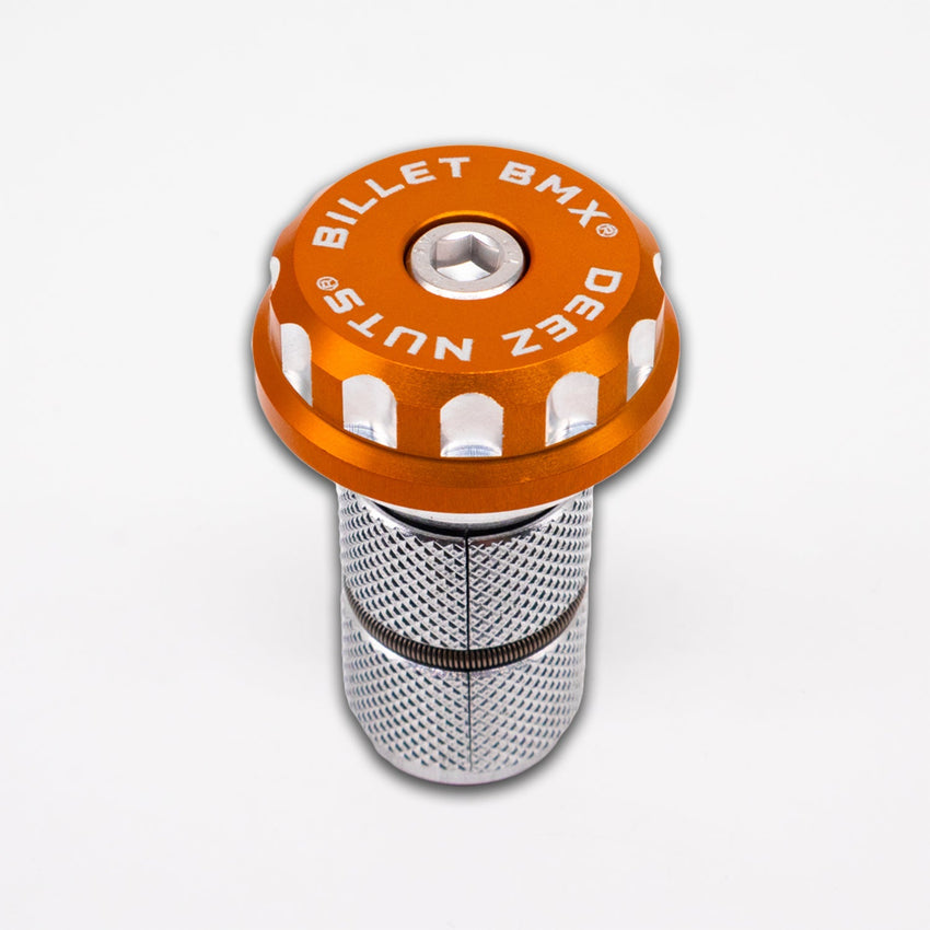 BILLET BMX DEEZ NUTS 12 POINT STEM CAP - Zoozbikes
