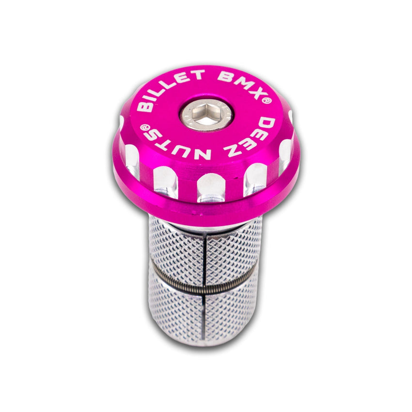 BILLET BMX DEEZ NUTS 12 POINT STEM CAP - Zoozbikes