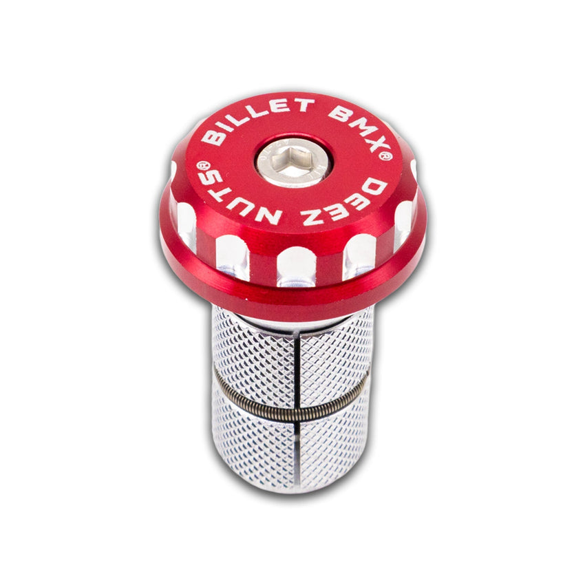 BILLET BMX DEEZ NUTS 12 POINT STEM CAP - Zoozbikes