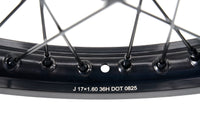 Defiant Emoto Surron 16" LBX Rear Rim Dished for 90/100-16