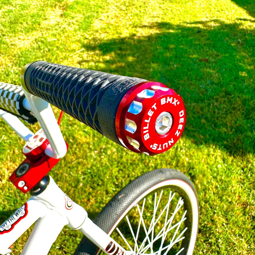 BILLET BMX DEEZ NUTS 12 POINT HANDLEBAR ENDS