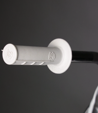 Universal Half Waffle Single Side Bolt-On Grips Grey