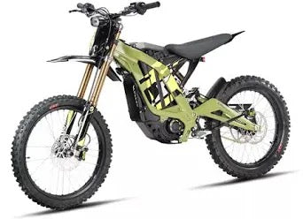 Surron Light Bee X with Custom 17' x 14" Wheel Set by Defiant Emoto