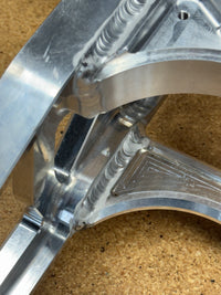 DEFIANT v3 Swingarm "RAW UN-FINISHED" Stock Length - For Powder Coating