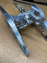DEFIANT v3 Swingarm "RAW UN-FINISHED" Stock Length - For Powder Coating