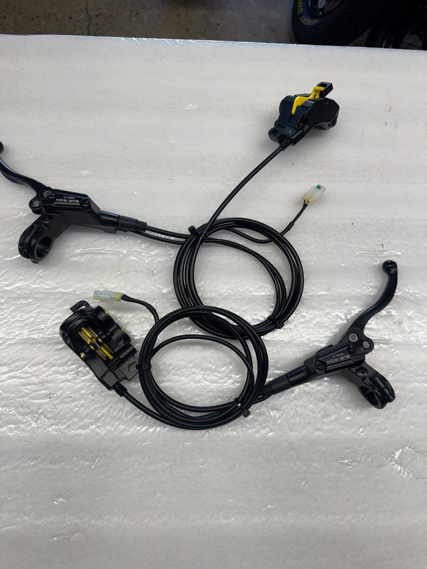 Surron LBX Front and Rear Mineral Oil Brakes - New