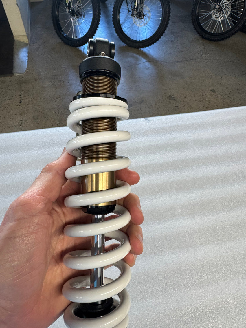 2025 Surron LBX Rear Shock 450# Coil WHITE
