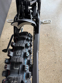 Surron Light Bee X with Custom 17' x 14" Wheel Set by Defiant Emoto