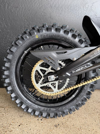 Surron Light Bee X with Custom 17' x 14" Wheel Set by Defiant Emoto