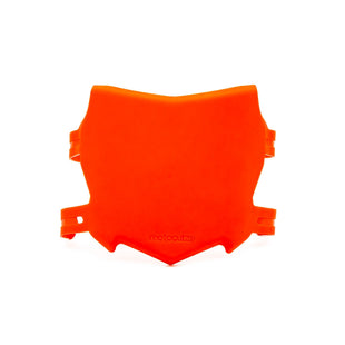 OG MOTOCUTZ FRONT NUMBER PLATE RED