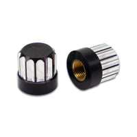 BILLET BMX Deez Nuts 12 Point Valve Stem Caps (2 Pack) - Zoozbikes