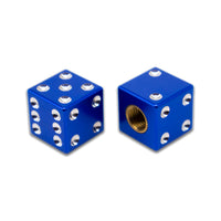 BILLET BMX Full Size Dice Valve Stem Caps (2 Pack) - Zoozbikes