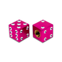 BILLET BMX Full Size Dice Valve Stem Caps (2 Pack) - Zoozbikes