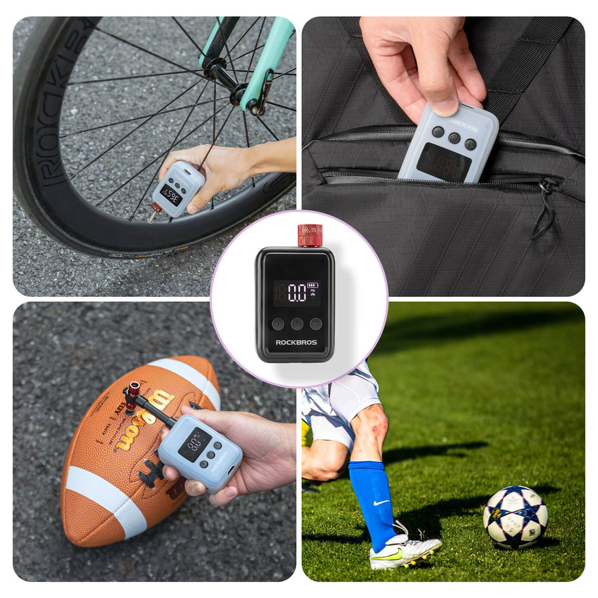HW140 Mini Electric Bike Pump